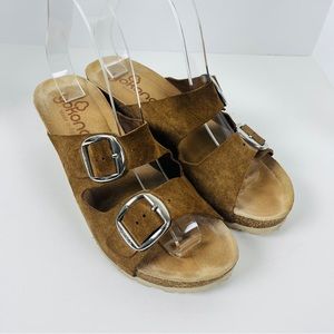 Yokono Platform Sandals 8